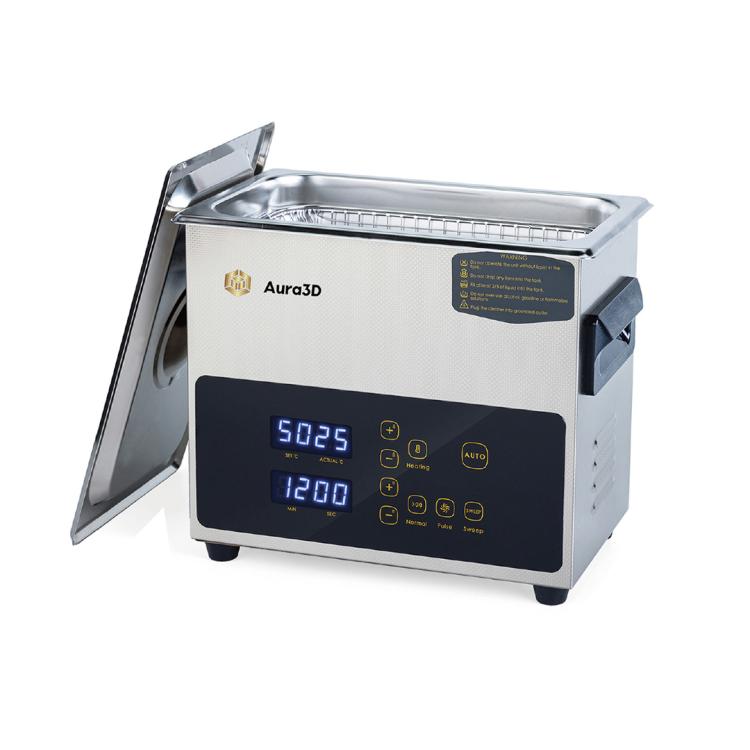 Aura 3D Ultrasonic Cleaner 3L – 120W Dental & Lab Cleaning Unit with AUTO One-Touch Mode & 28/40kHz Dual Frequency